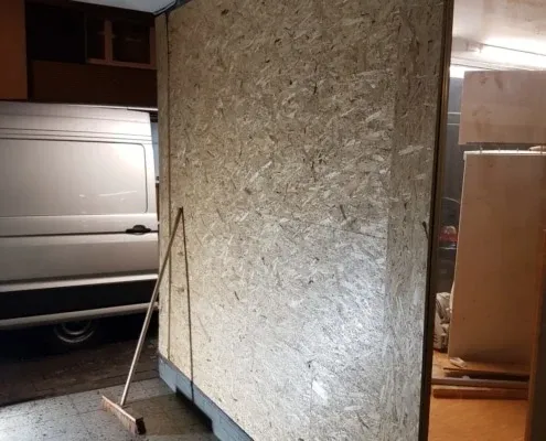 Notverschalung Einsatz